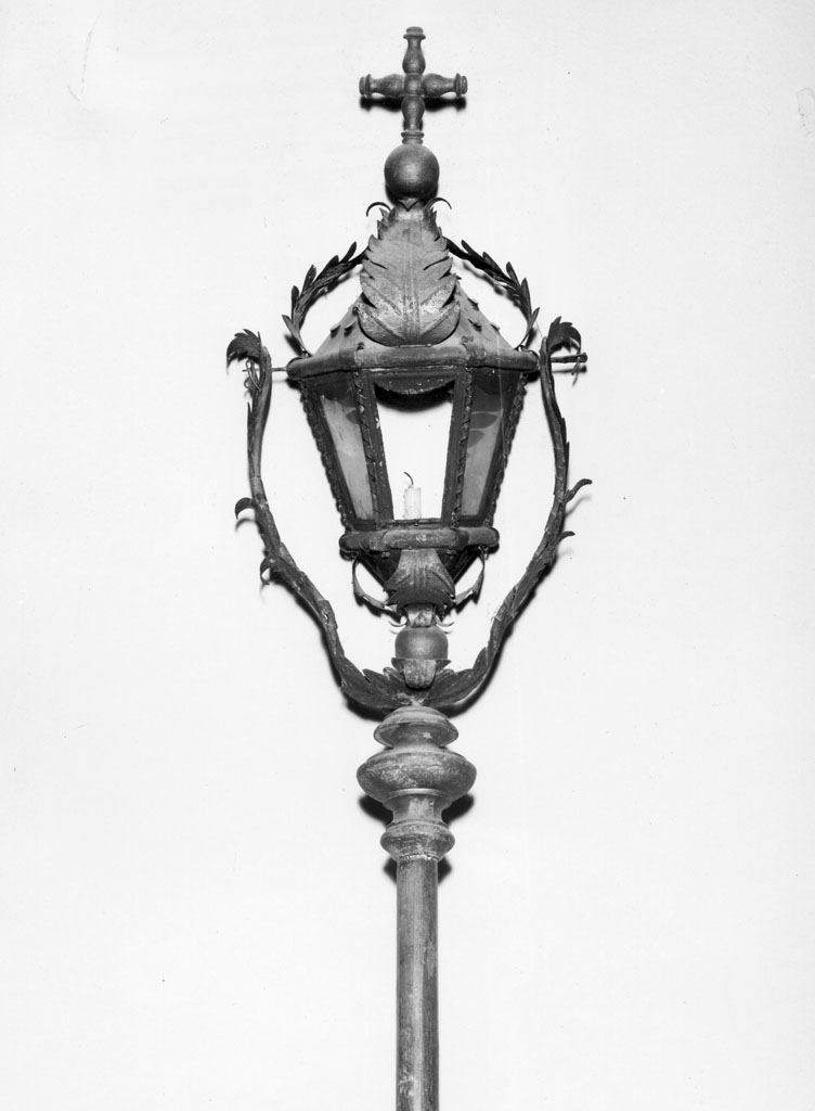 lanterna processionale, coppia - bottega aretina (sec. XIX)