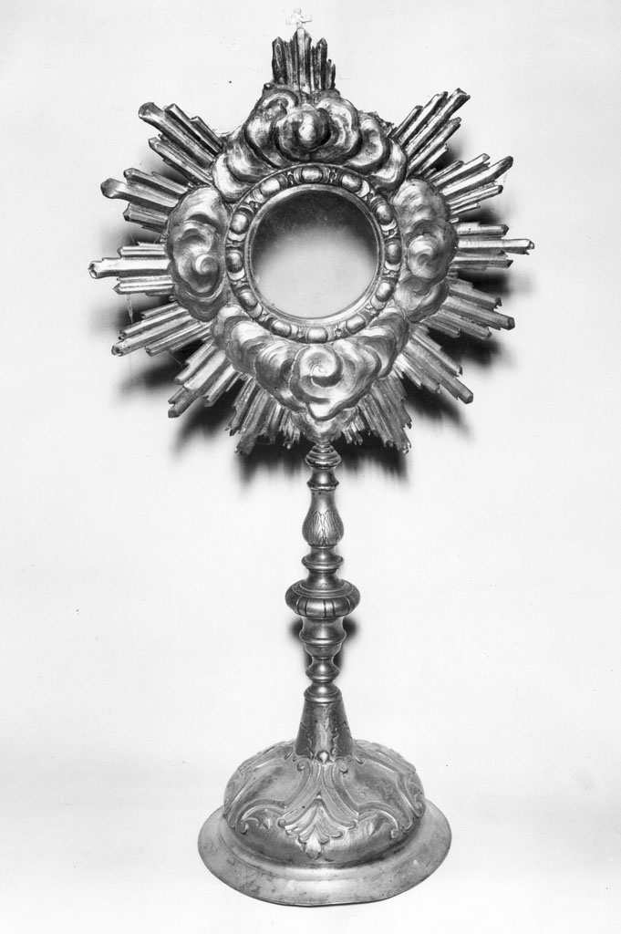 ostensorio - bottega aretina (sec. XIX)