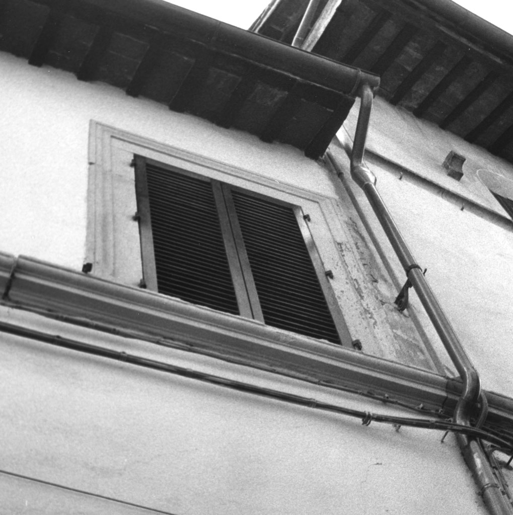 mostra di finestra, serie - bottega aretina (sec. XVI)