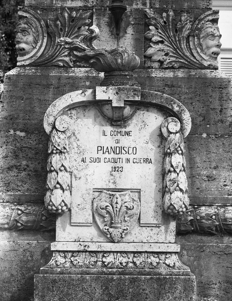 monumento - bottega toscana (sec. XX)