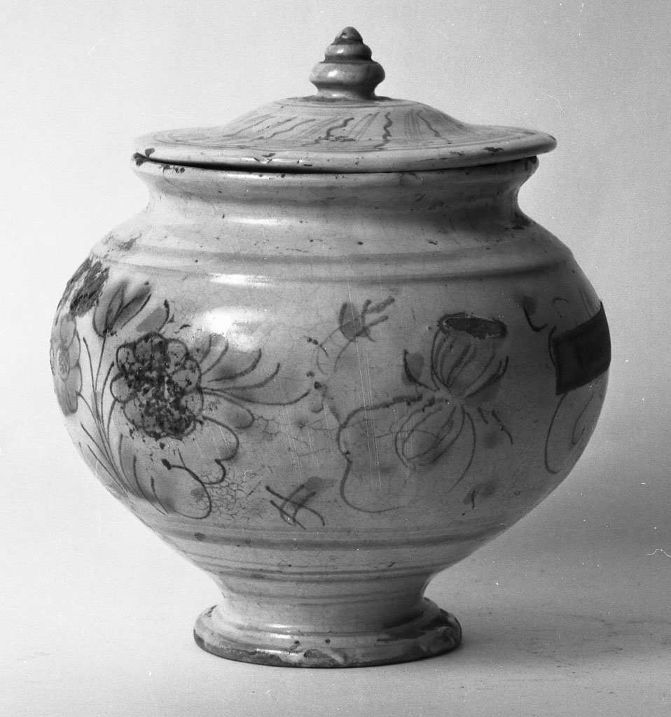 vasetto - bottega italiana (sec. XVIII)