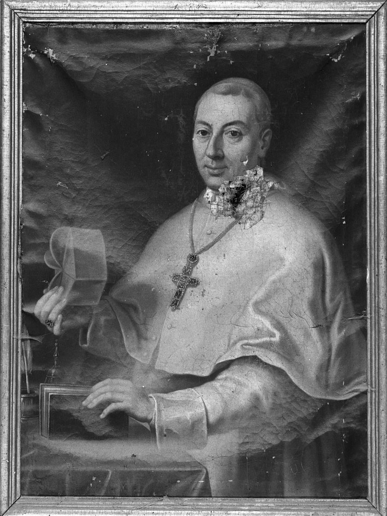 ritratto di un cardinale (dipinto) - ambito italiano (sec. XVIII)