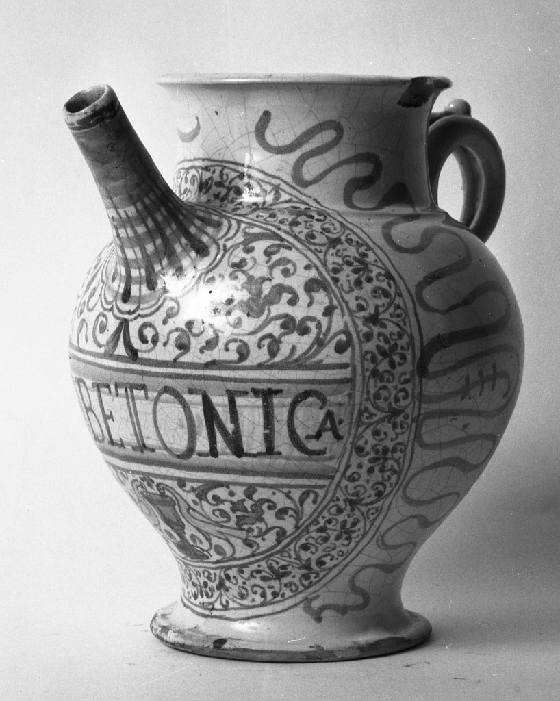 brocca - bottega faentina (sec. XVII)