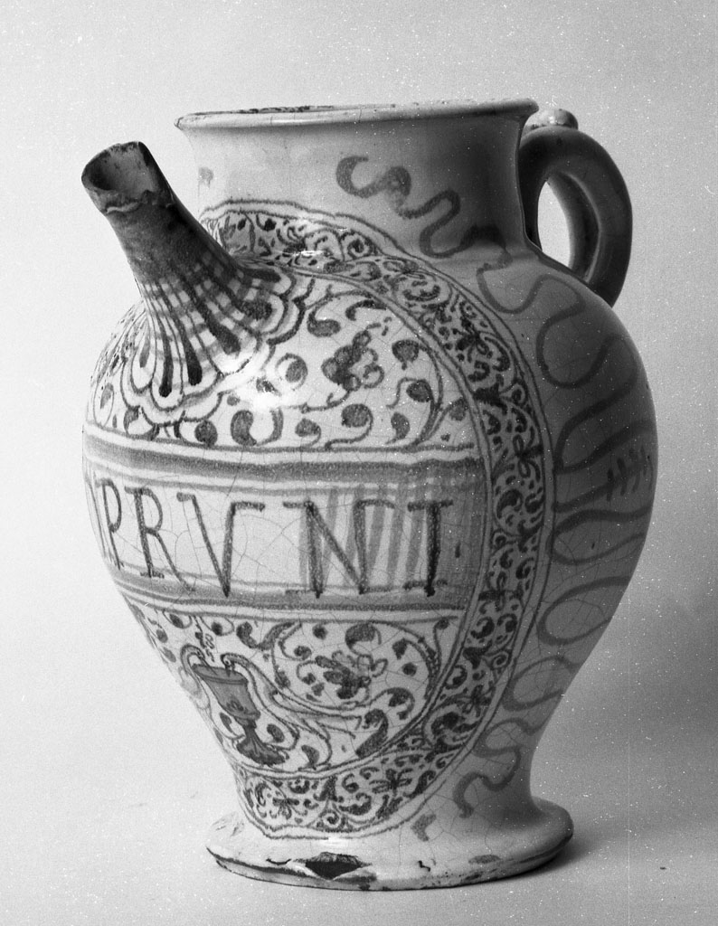 brocca - bottega faentina (sec. XVII)