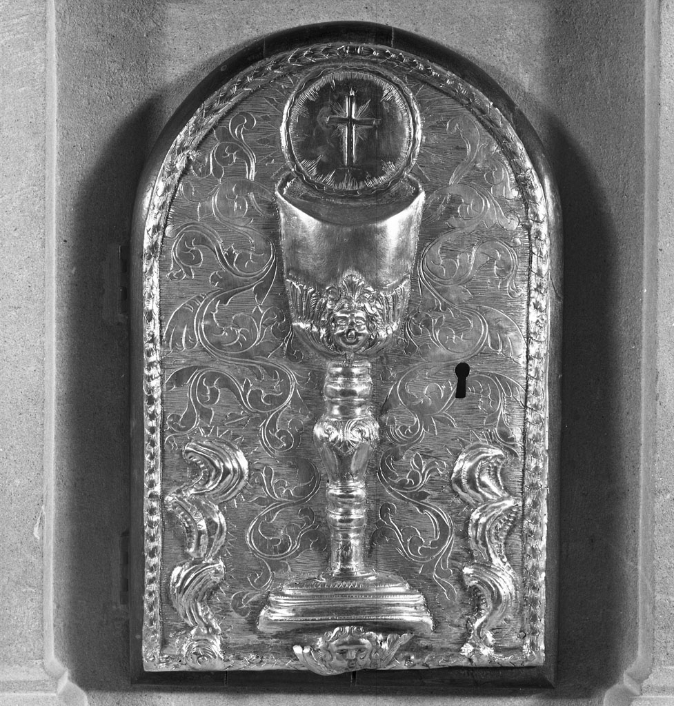 sportello di tabernacolo - bottega toscana (sec. XVIII)
