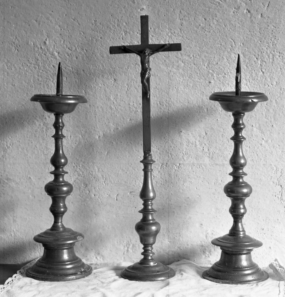 candeliere, serie - bottega toscana (sec. XVIII)