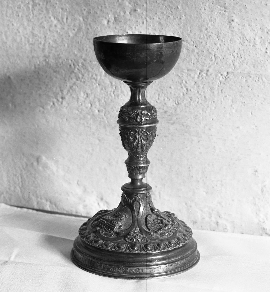 calice - bottega toscana (prima metà sec. XIX)