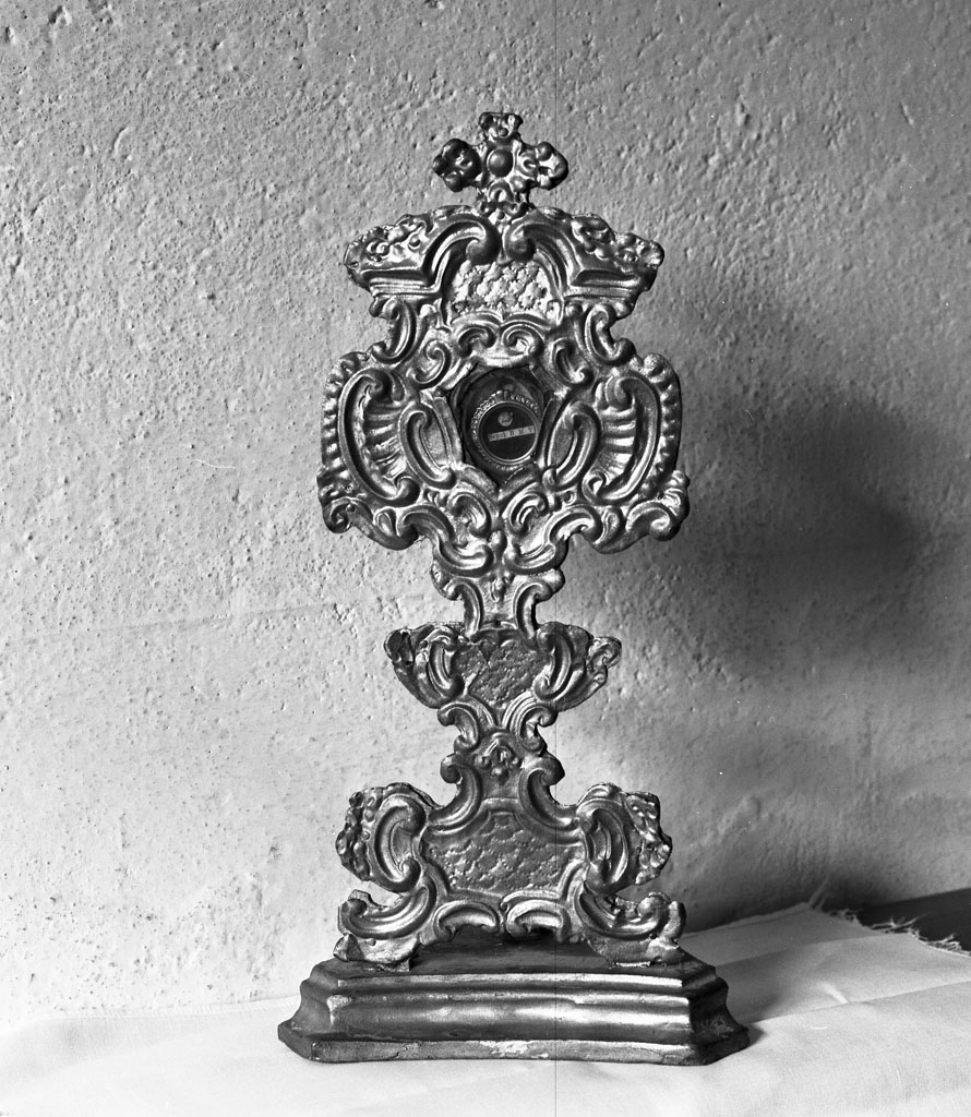 reliquiario - bottega toscana (secc. XVIII/ XIX)