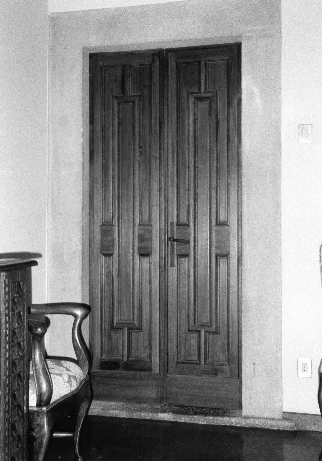 mostra di porta - bottega aretina (sec. XX)