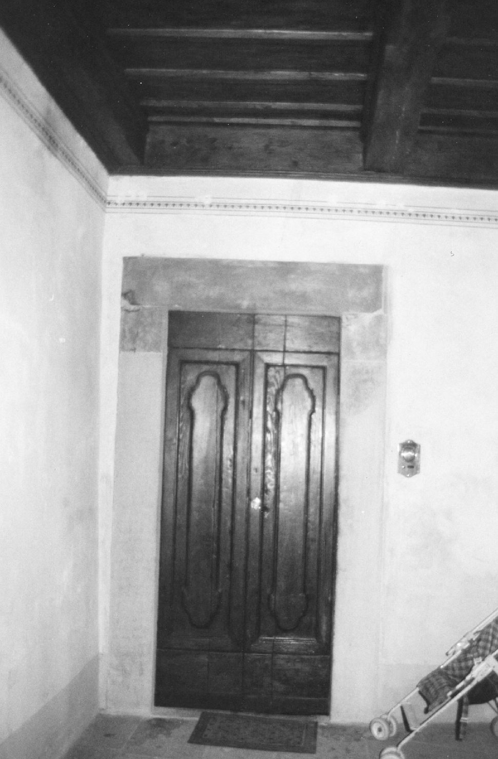 mostra di porta - bottega aretina (sec. XVIII)