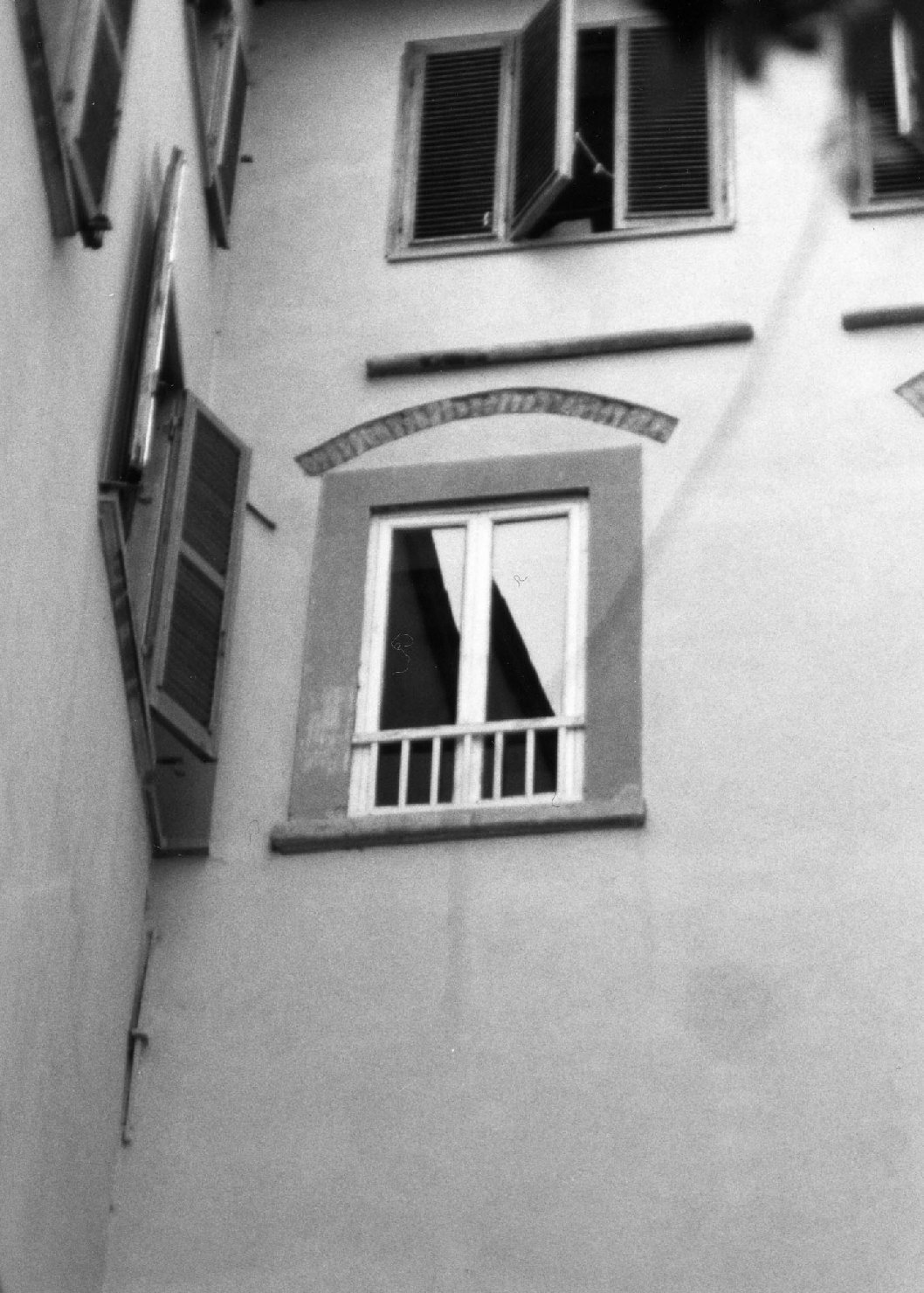 mostra di finestra, serie - bottega aretina (sec. XIX)