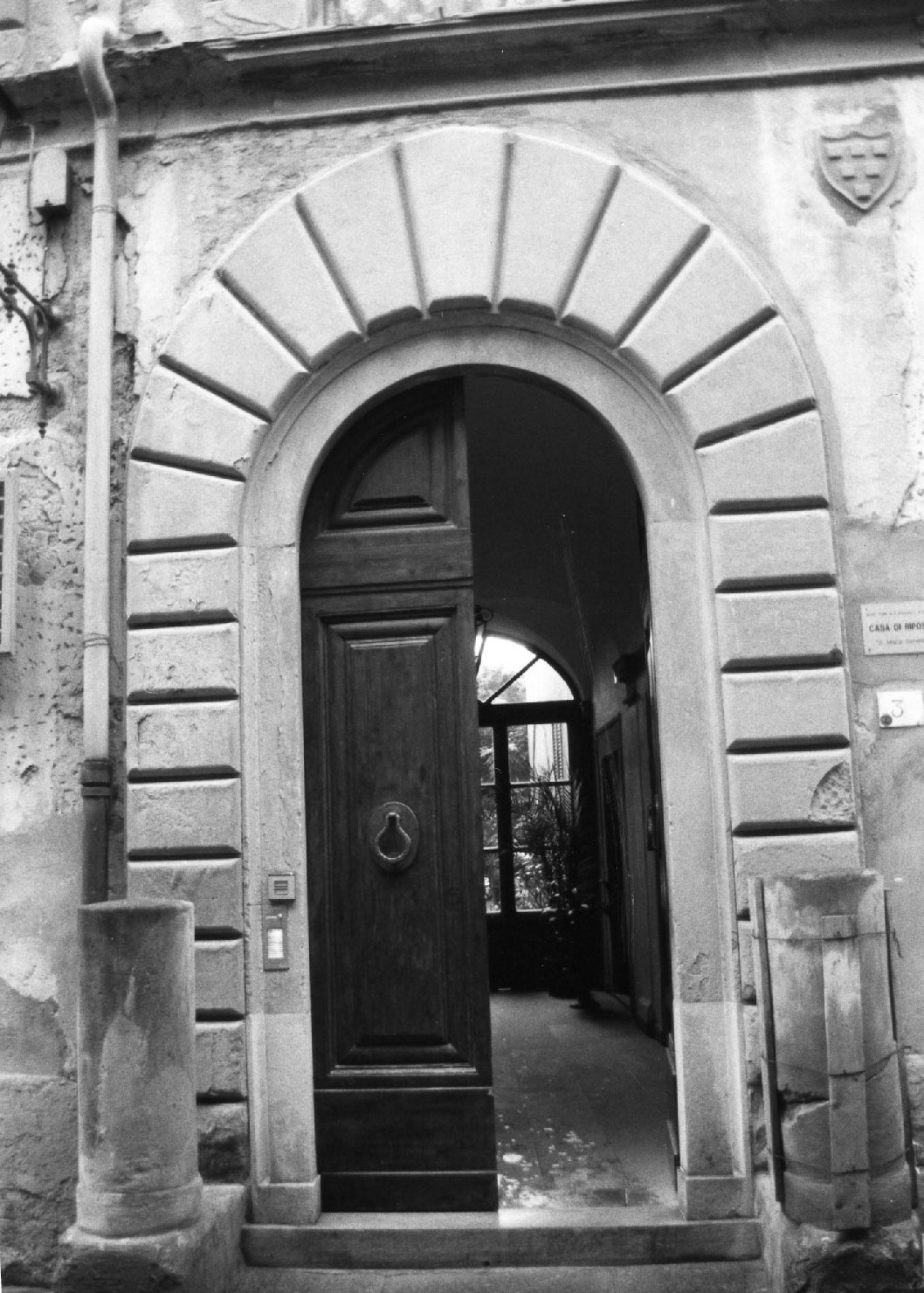 mostra di porta - bottega aretina (sec. XIII)