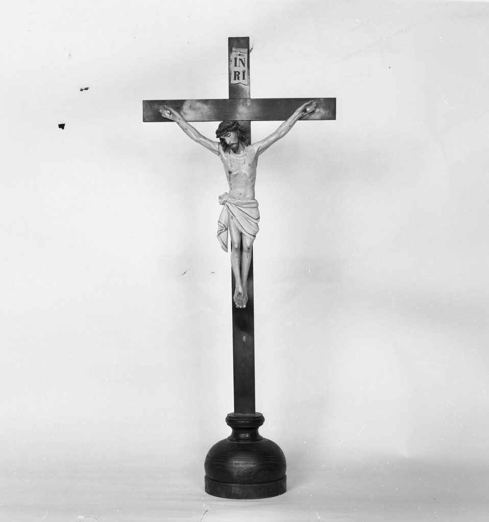 crocifisso - bottega toscana (sec. XIX)