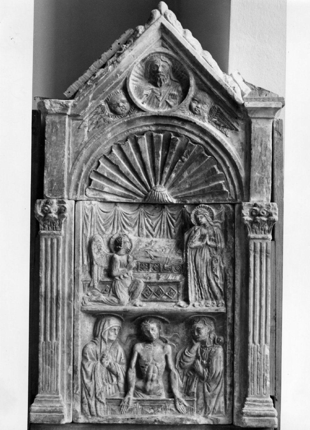 sportello di tabernacolo - bottega toscana (sec. XV)