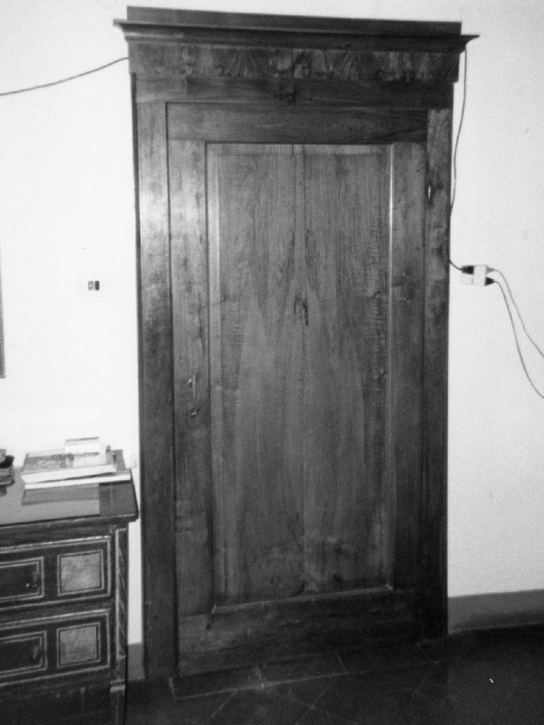 porta - ad un battente, serie - bottega aretina (fine sec. XIX)