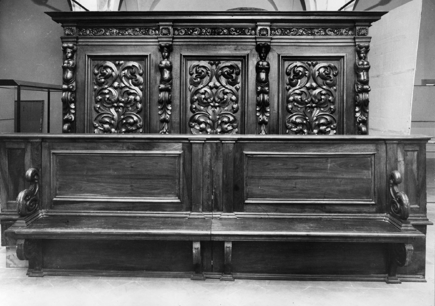 panca, serie - bottega toscana (seconda metà sec. XVII)