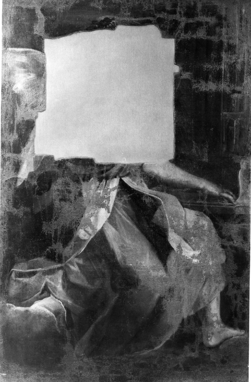 angelo musicante (dipinto, serie) - ambito senese (prima metà sec. XVII)