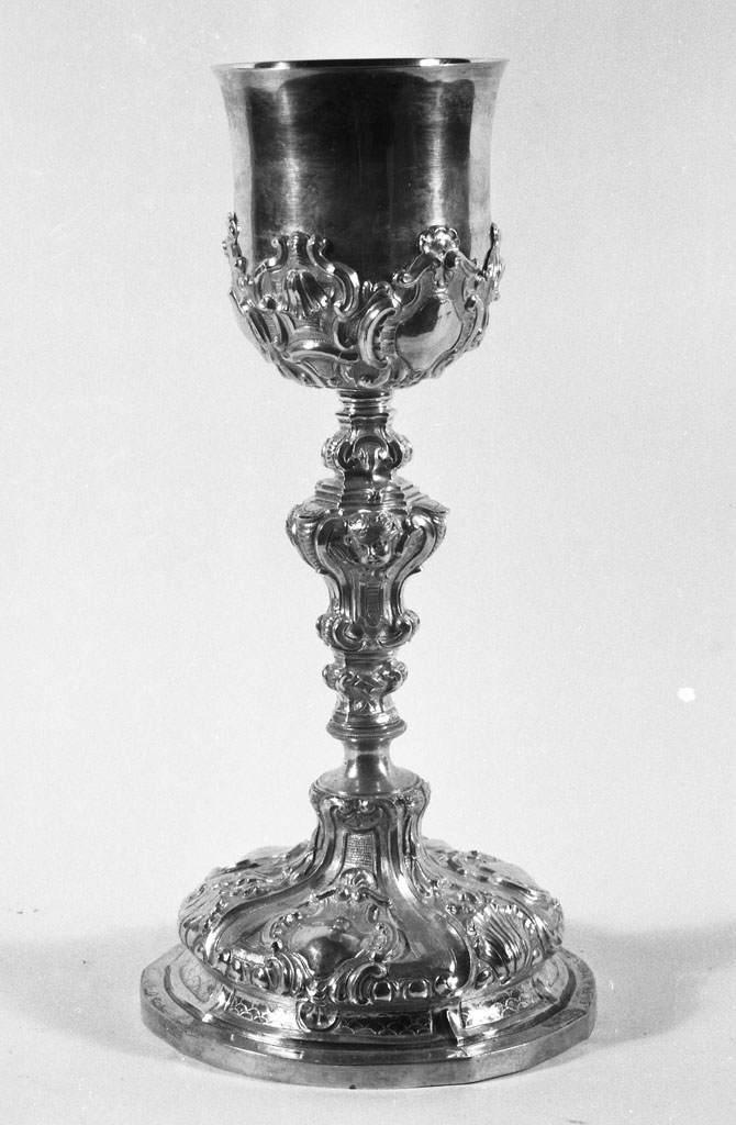 calice - bottega romana (prima metà sec. XIX)