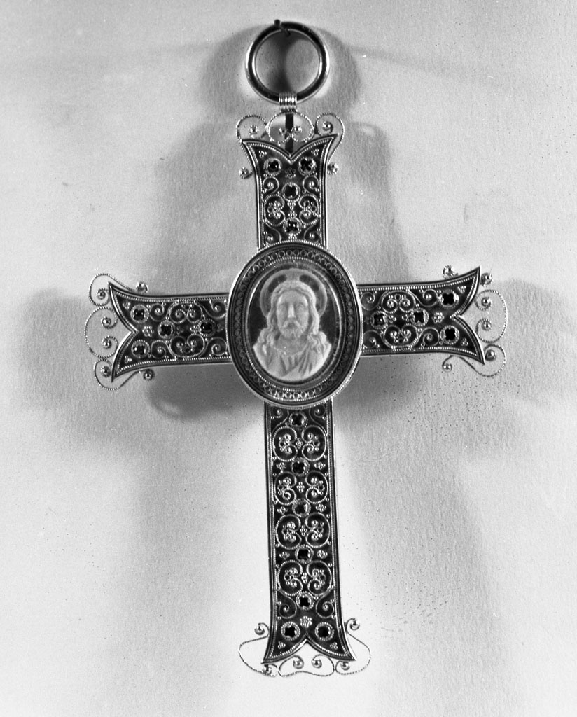 croce - bottega romana (inizio sec. XIX)