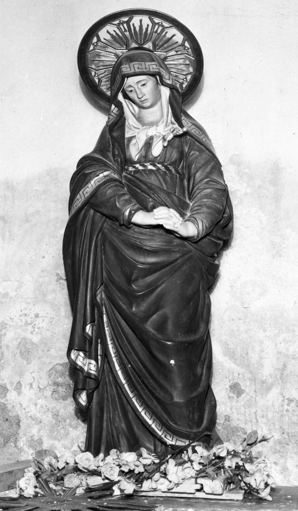 Madonna Addolorata (statua) - bottega toscana (primo quarto sec. XX)