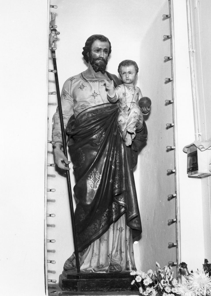 San Giuseppe e Gesù Bambino (statua) - bottega toscana (primo quarto sec. XX)