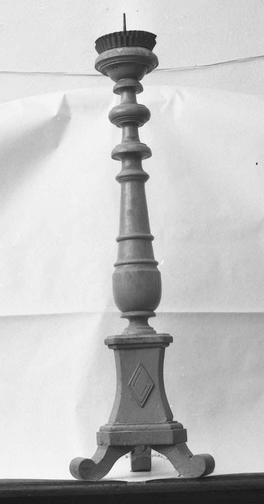 candeliere, coppia - bottega toscana (inizio sec. XX)