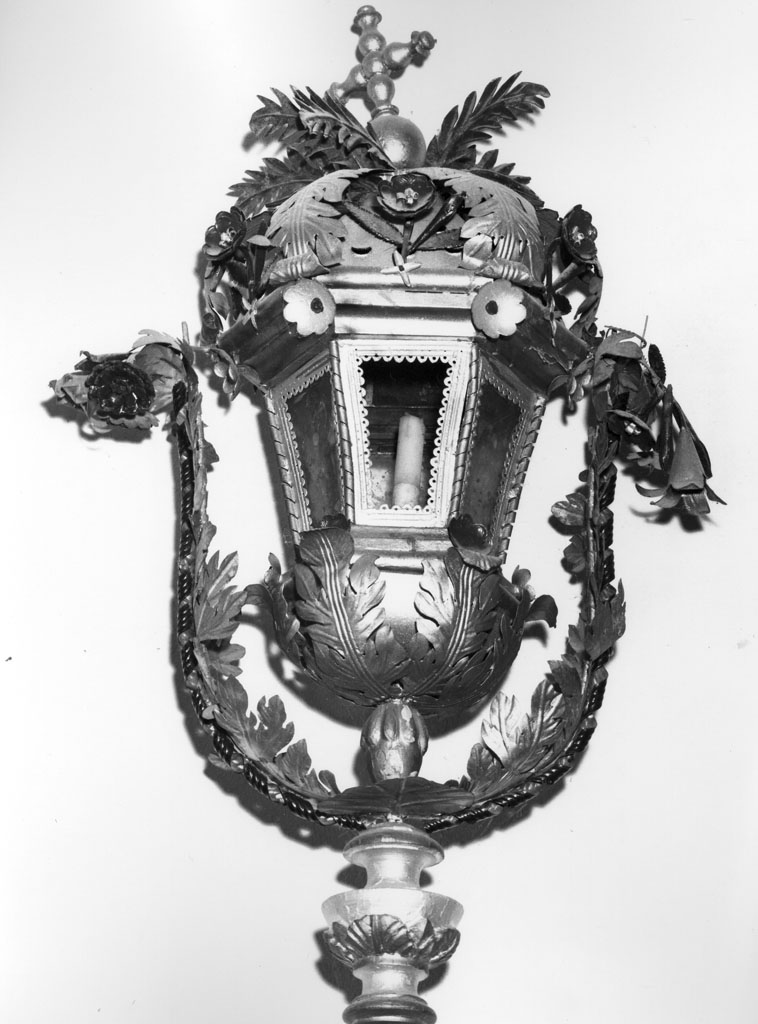 lanterna processionale - bottega toscana (sec. XIX)