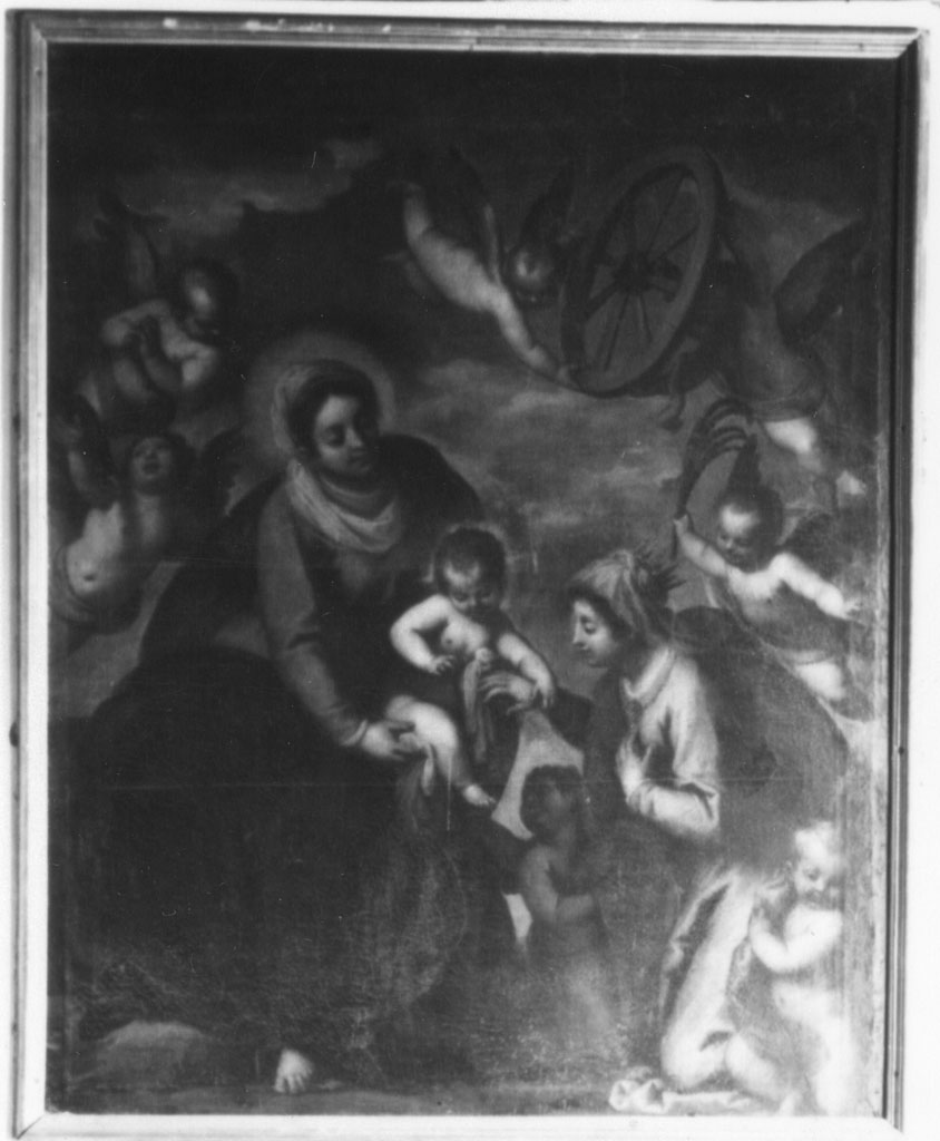 martirio di Santa Caterina d'Alessandria (dipinto) di Negretti Jacopo detto Palma il Giovane (sec. XVII)