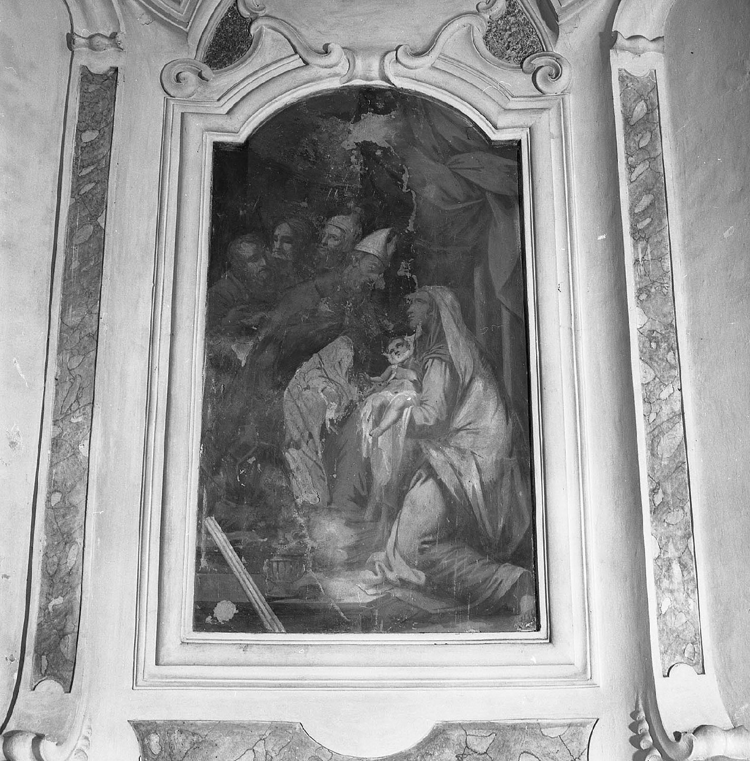 presentazione di Gesù al tempio (dipinto, opera isolata) - ambito toscano (sec. XVIII)