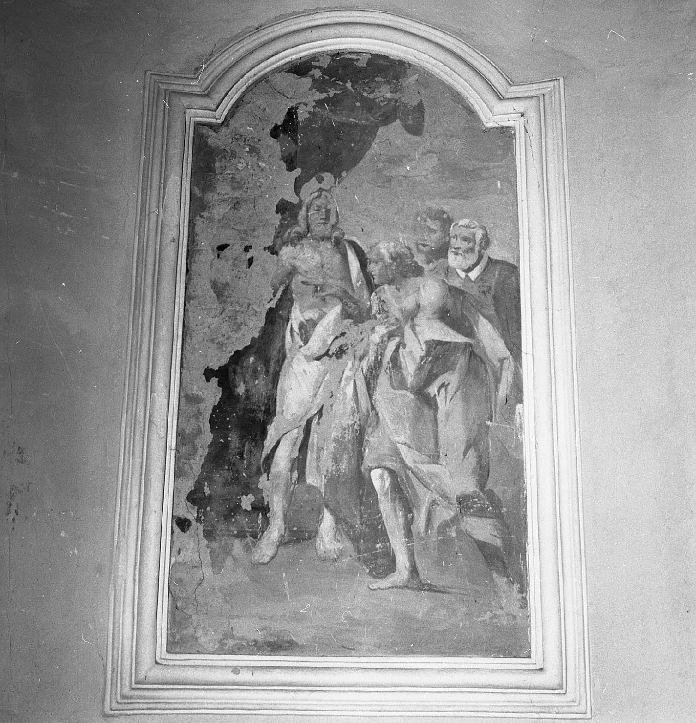 incredulità di San Tommaso (dipinto, opera isolata) - ambito toscano (sec. XVIII)