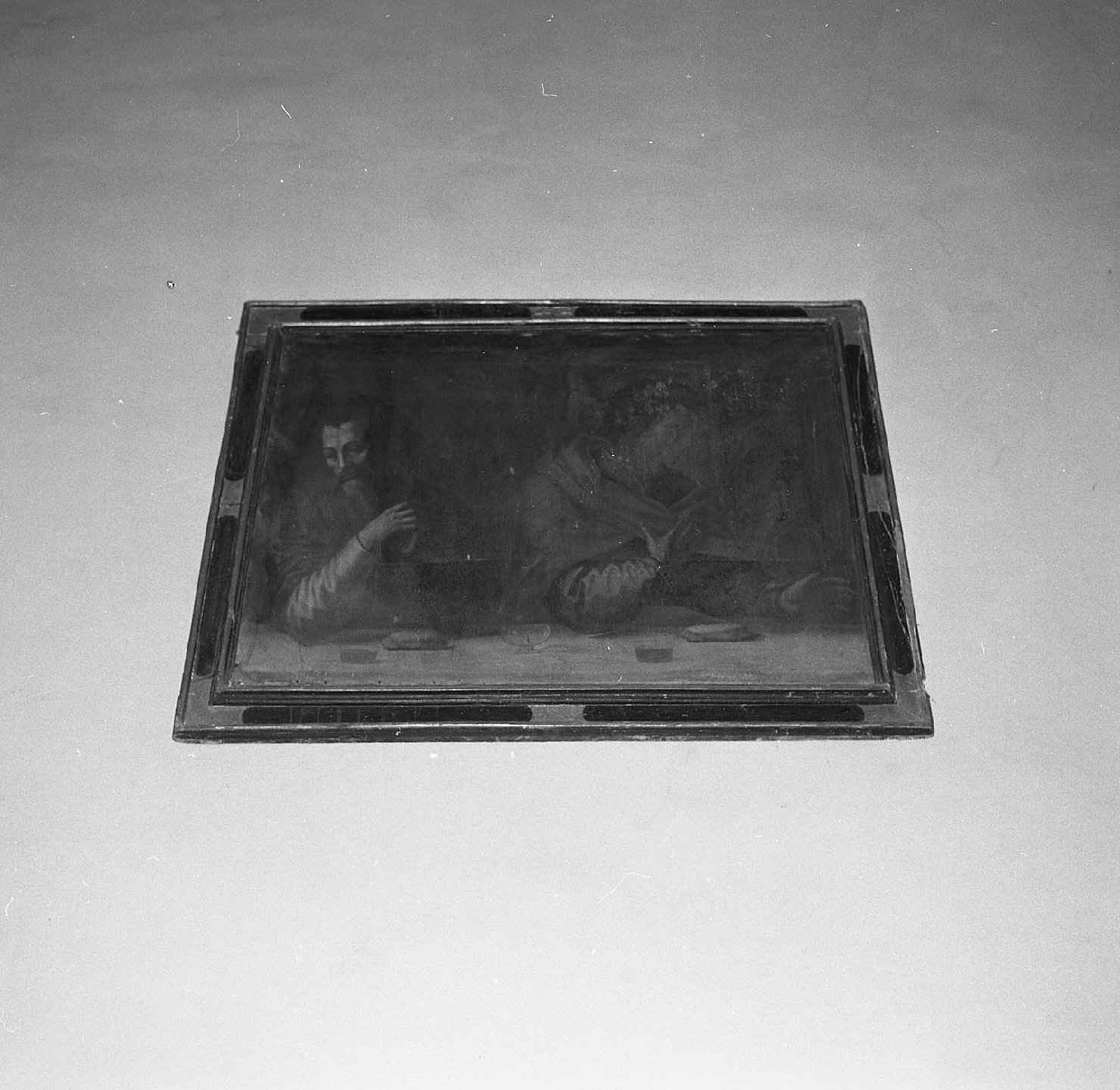 ultima cena (dipinto, elemento d'insieme) - ambito toscano (prima metà sec. XVII)