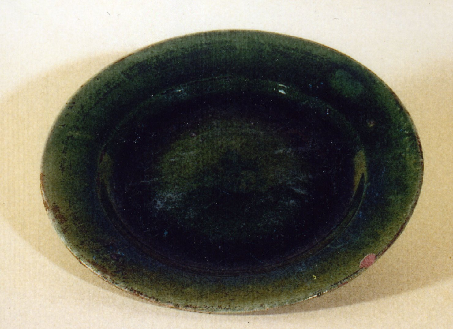 piatto da frutta - bottega cortonese (sec. XIX)