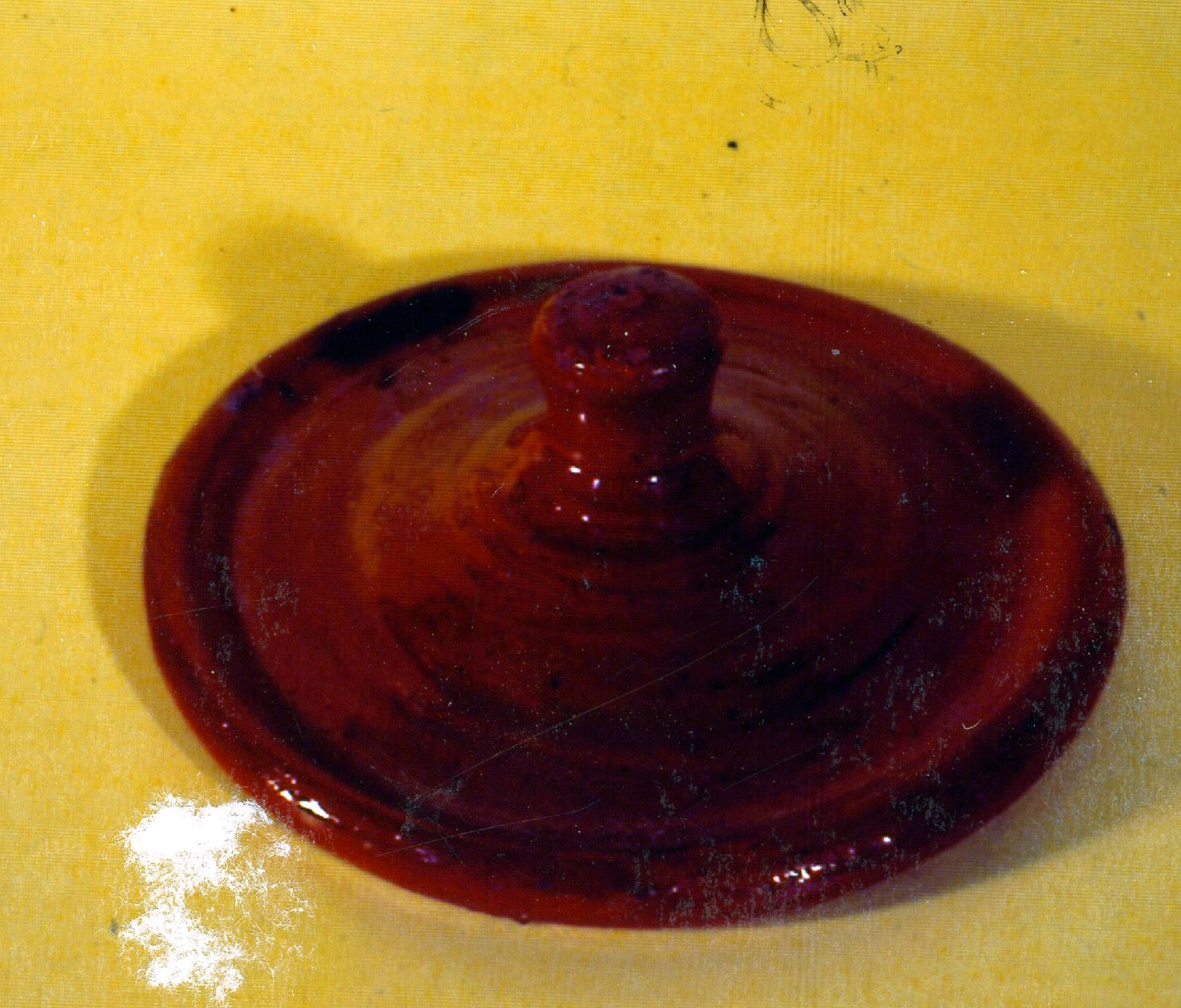 coperchio - bottega aretina (metà sec. XX)