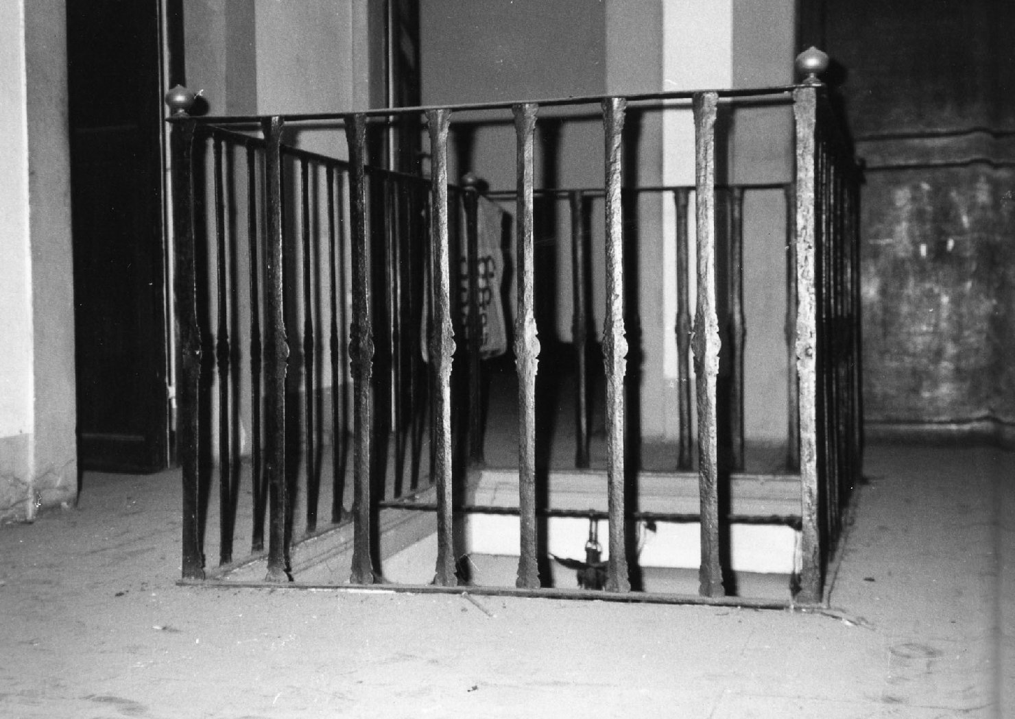 ringhiera, insieme - bottega aretina (sec. XIX)