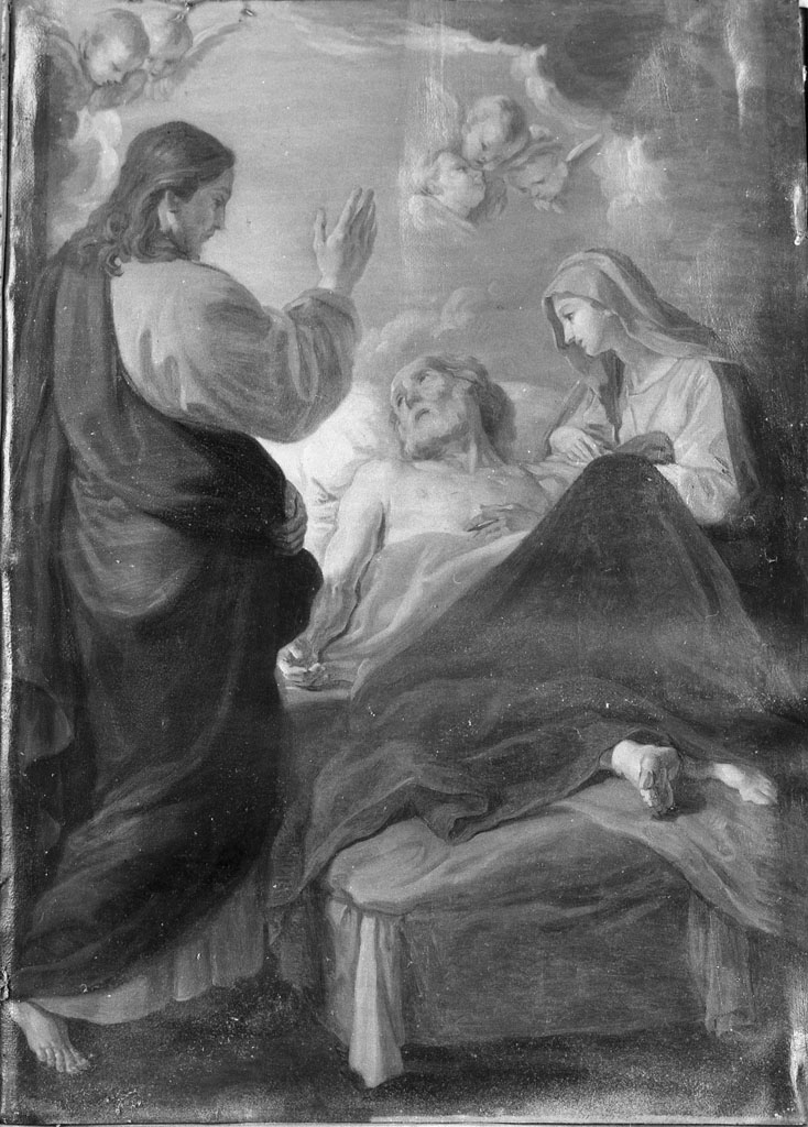 morte di San Giuseppe (dipinto) - ambito aretino (seconda metà sec. XVIII)