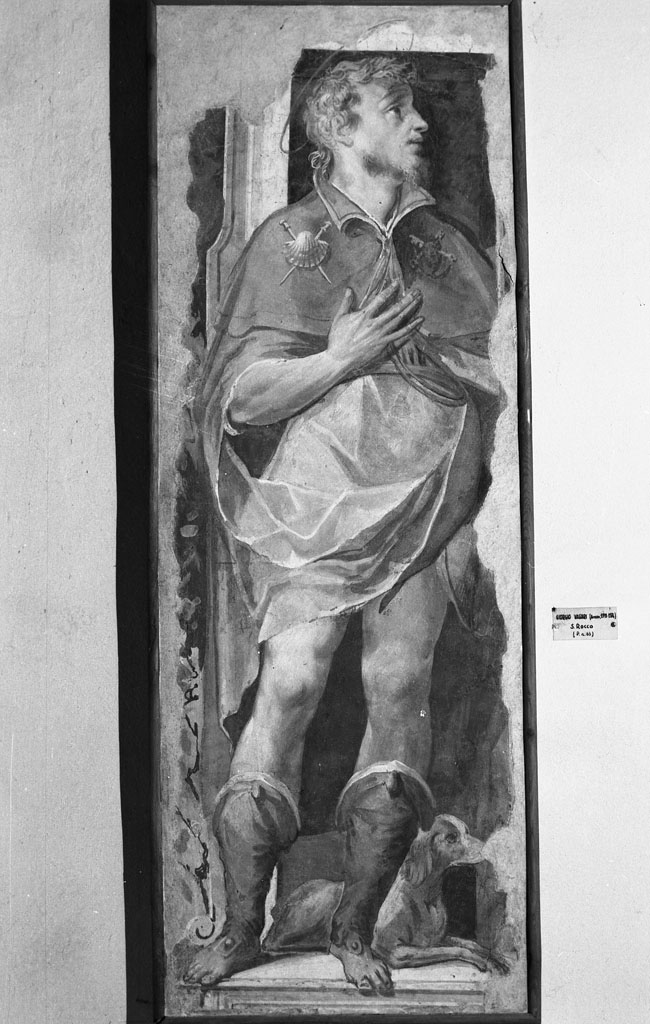 San Rocco (dipinto) di Vasari Giorgio (sec. XVI)