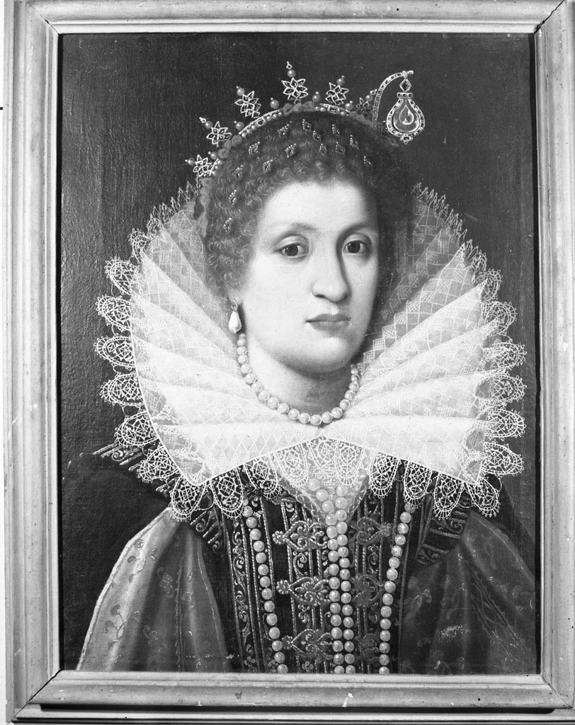 ritratto di Maddalena d'Austria (dipinto) di Ricci Angelo Battista (sec. XVIII)