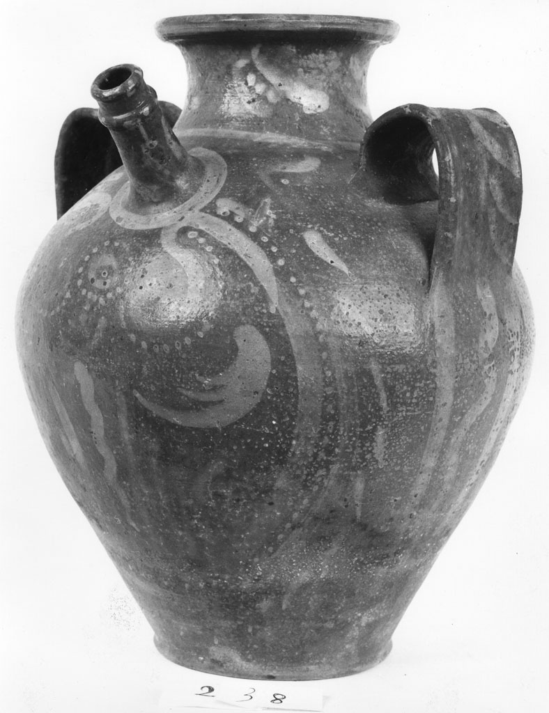 orcio - biansato - bottega di Casteldurante (fine/inizio secc. XVIII/ XIX)