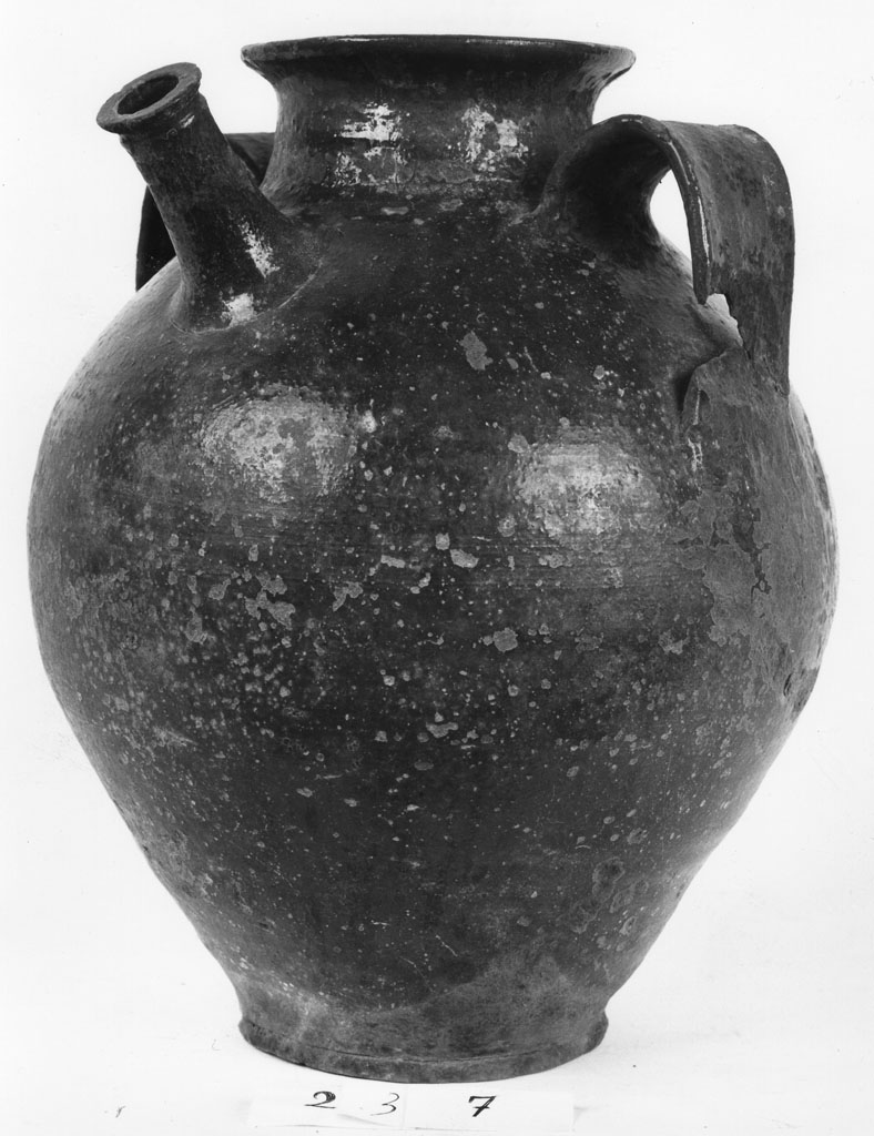 orcio - biansato - bottega di Casteldurante (fine/inizio secc. XVIII/ XIX)