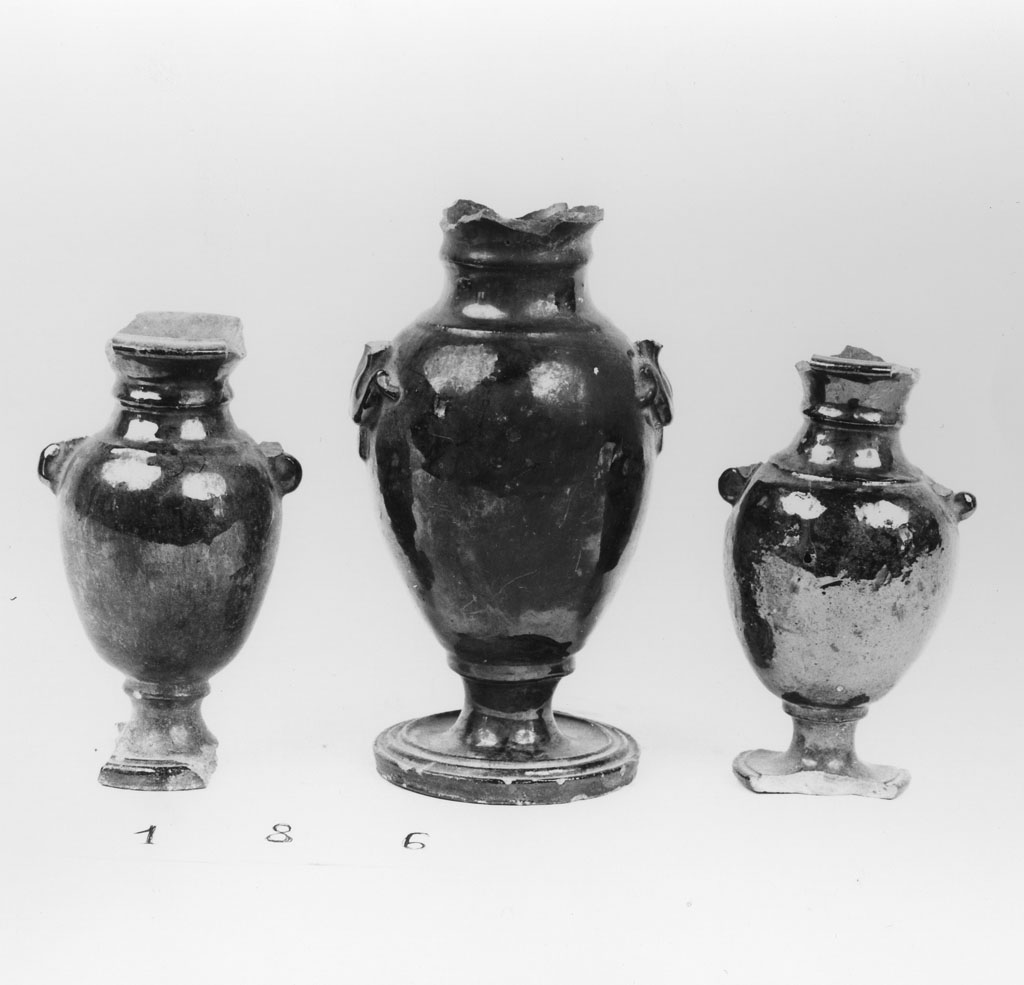 vaso, insieme - bottega marchigiana (metà sec. XIX)