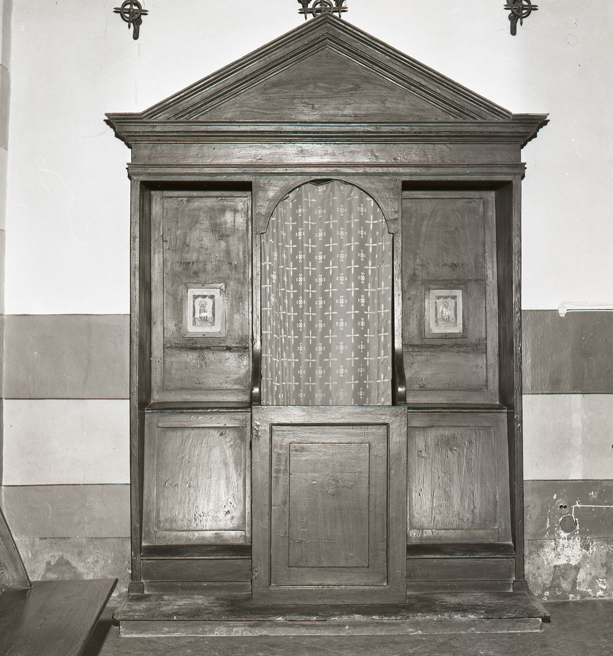 confessionale, coppia - bottega toscana (fine sec. XVIII)