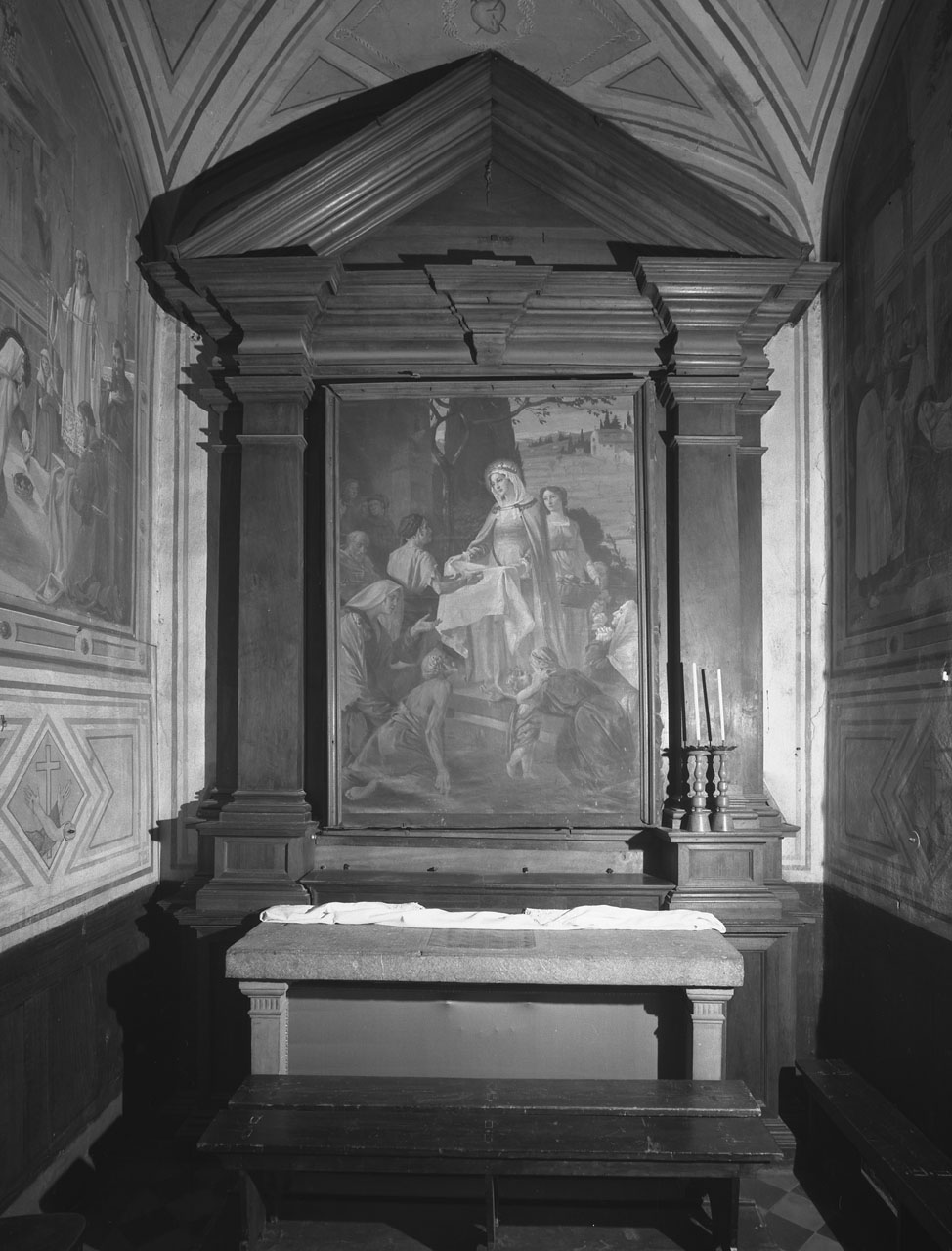 altare - bottega toscana (primo quarto sec. XVIII)