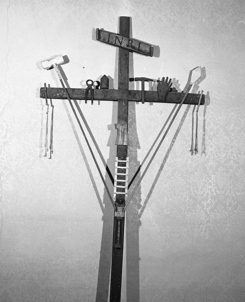 croce penitenziale - bottega aretina (sec. XIX)