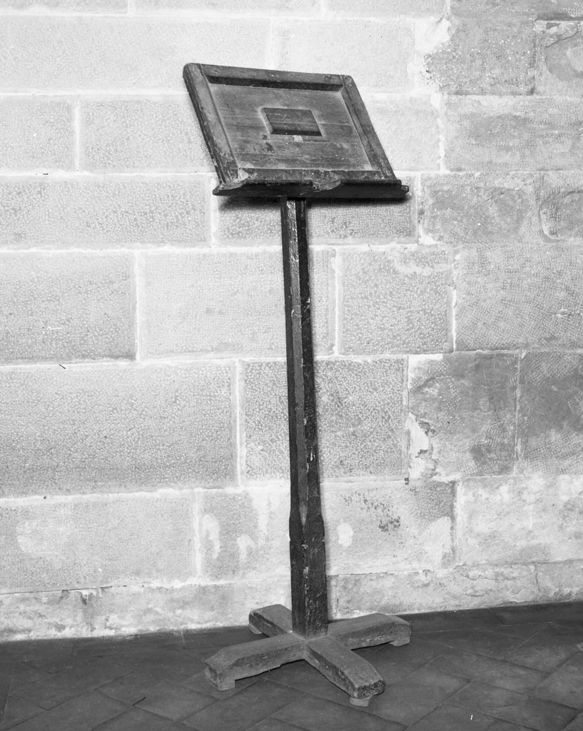 leggio - bottega aretina (sec. XVIII)