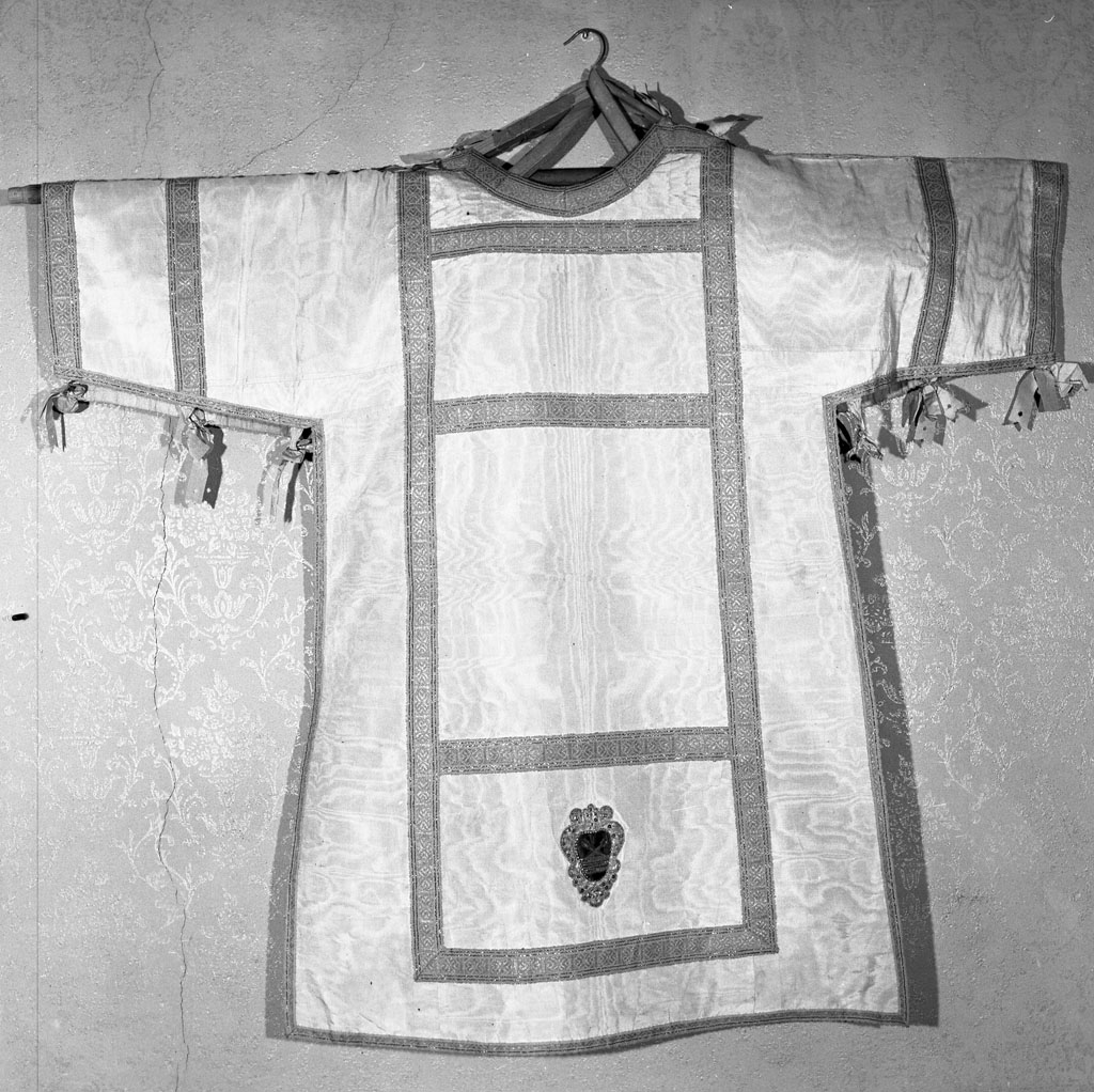paramento liturgico - manifattura fiorentina (fine/inizio secc. XVIII/ XIX)