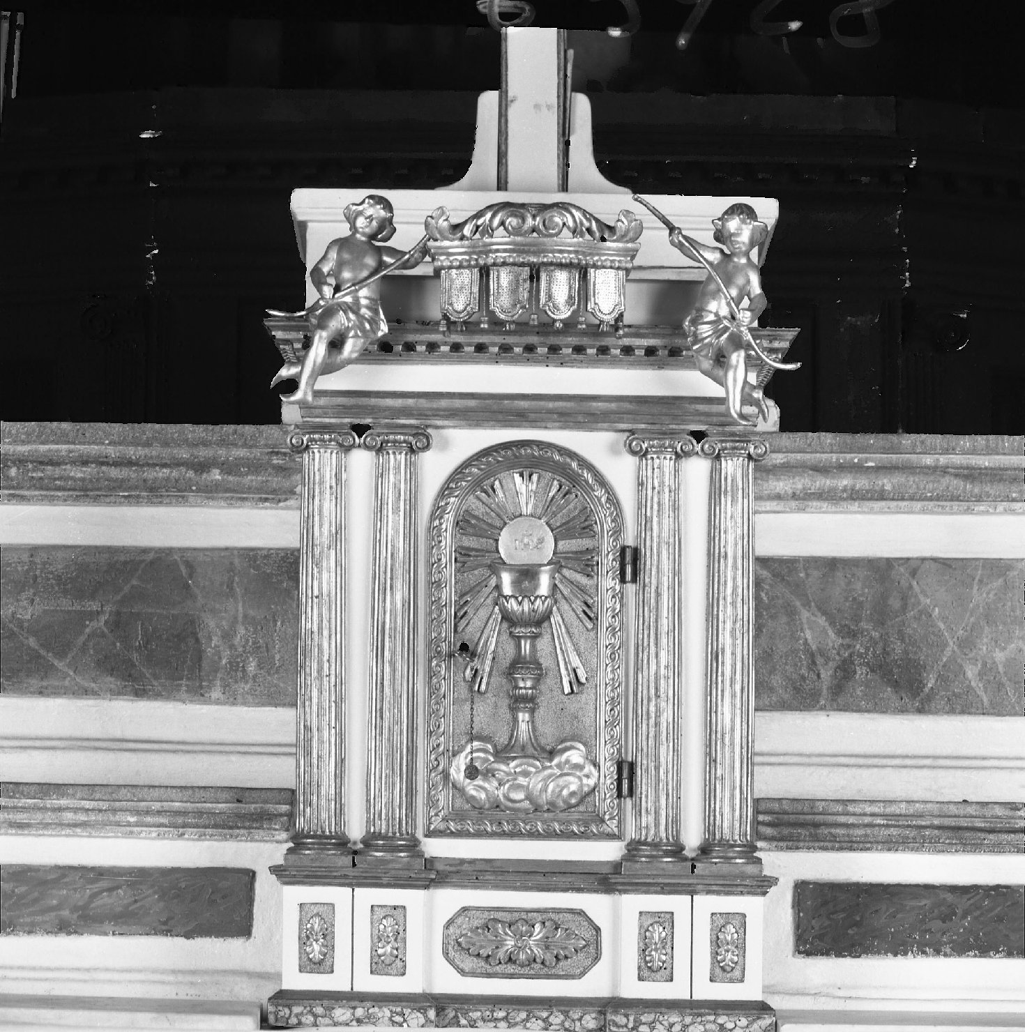 tabernacolo - bottega toscana (seconda metà sec. XIX)