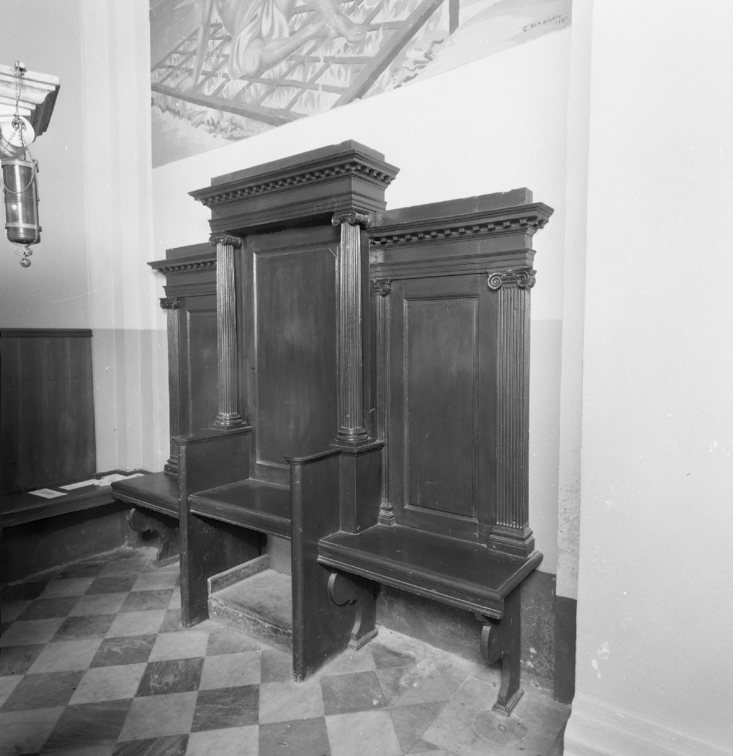 stalli del coro - bottega toscana (sec. XVIII)