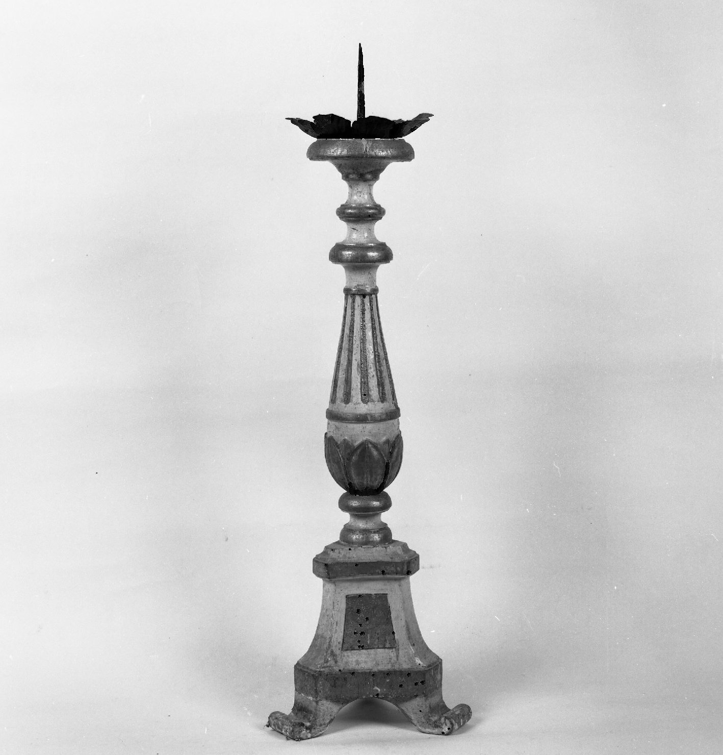 candelabro, serie - bottega aretina (fine sec. XIX)