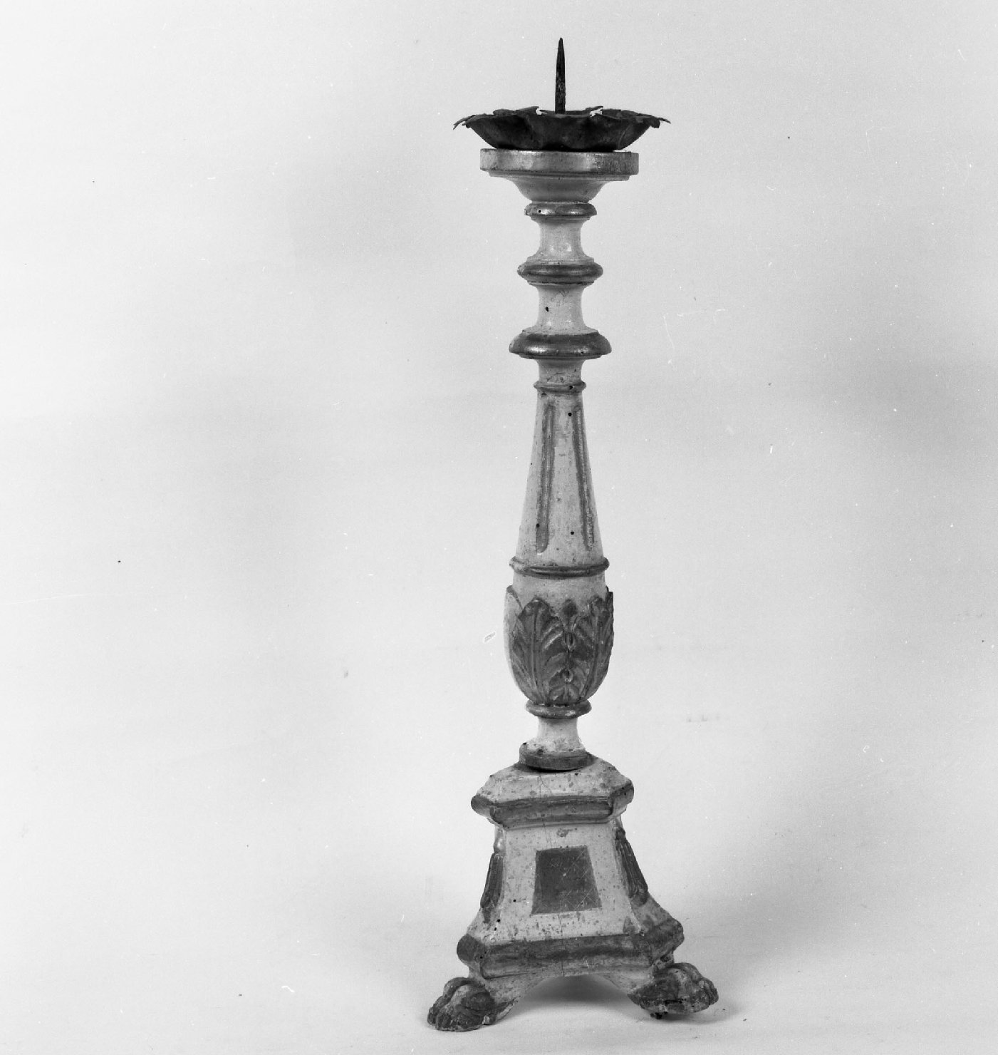 candelabro, serie - bottega aretina (fine sec. XIX)