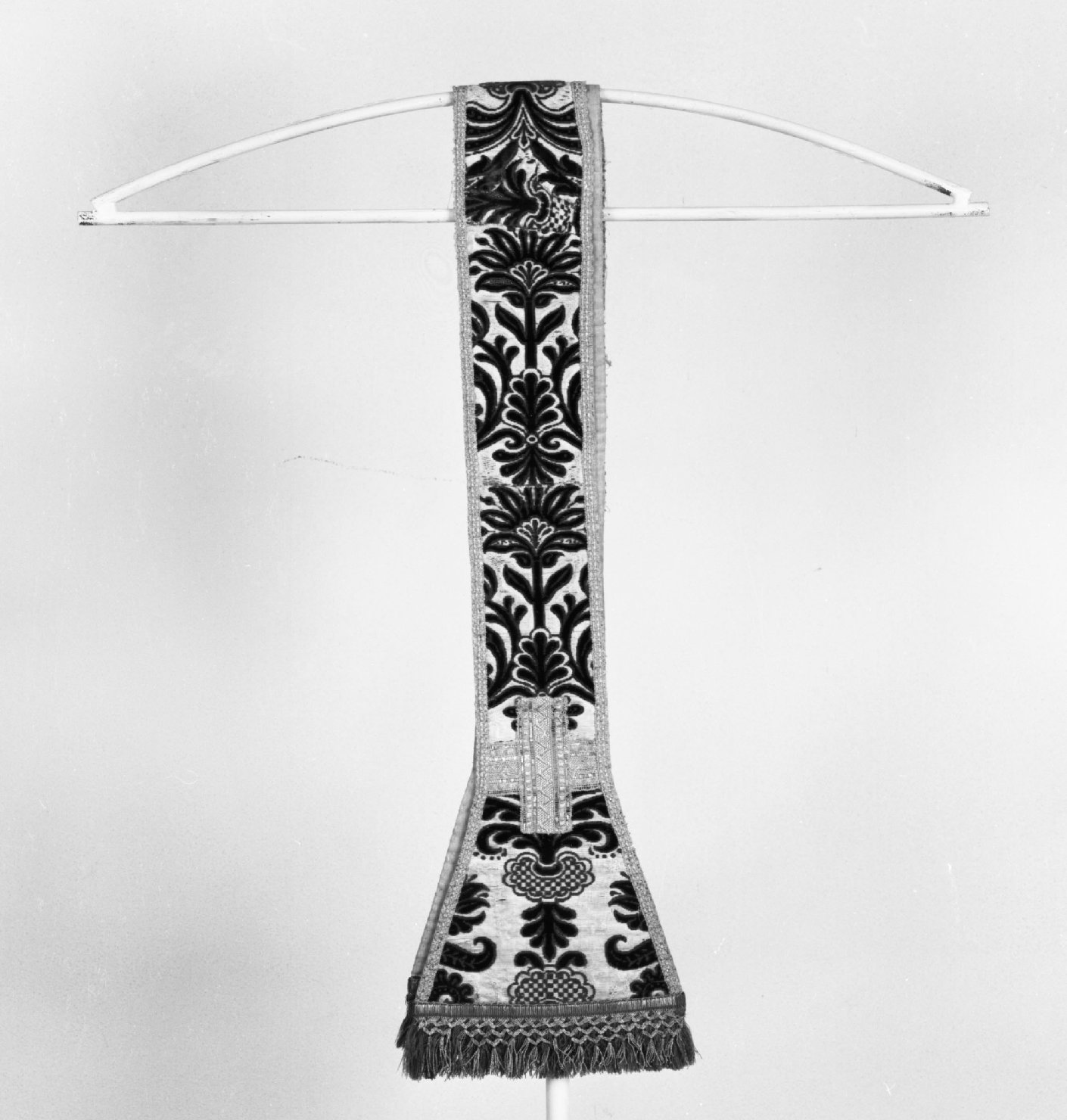 stola - manifattura italiana (seconda metà sec. XIX)